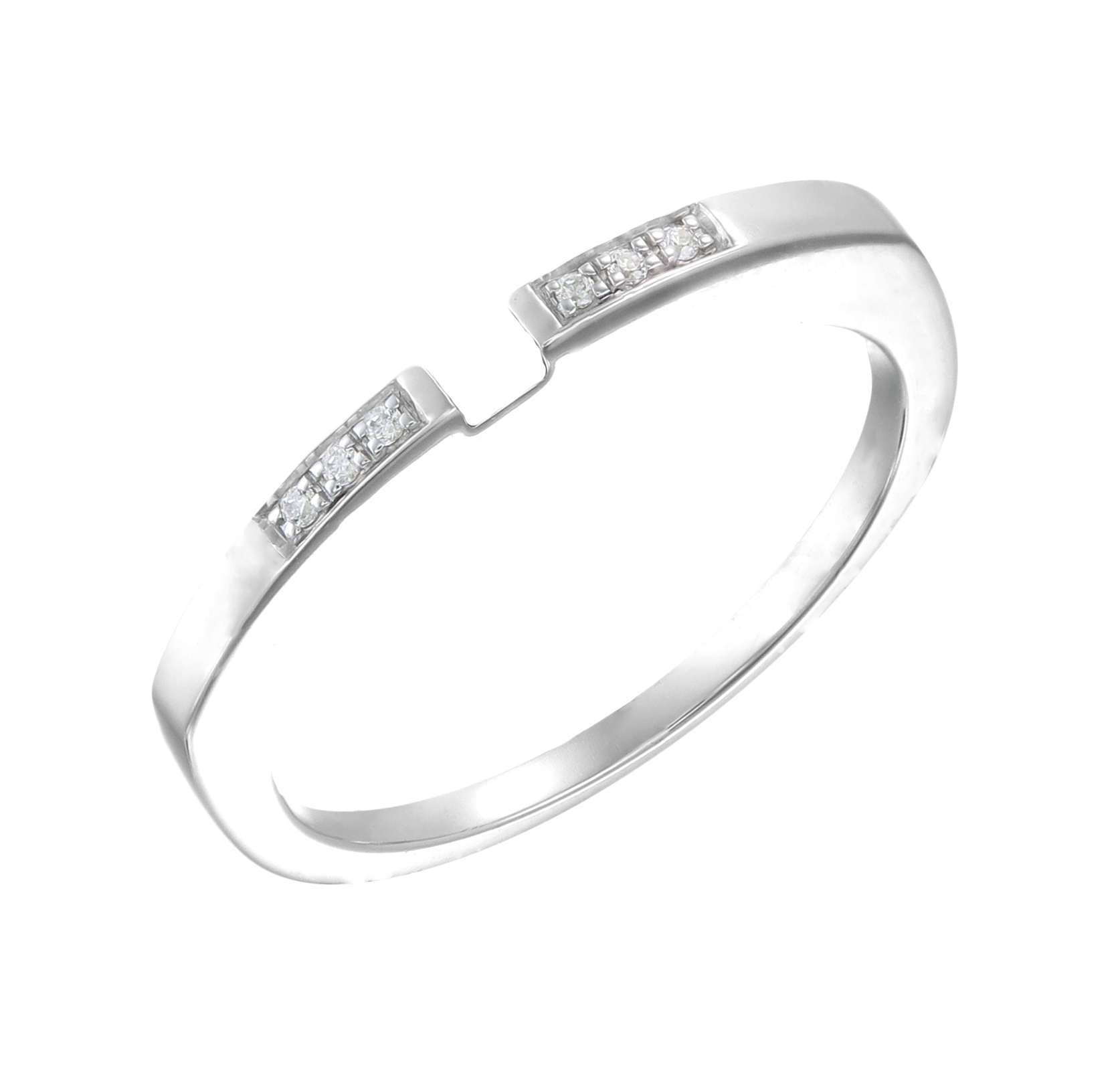 Gemstone and Diamond Accent Stackable Ring 1 8 Stones