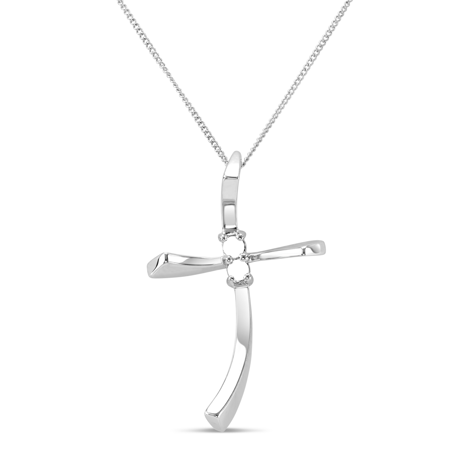 mothers birthstone cross necklace