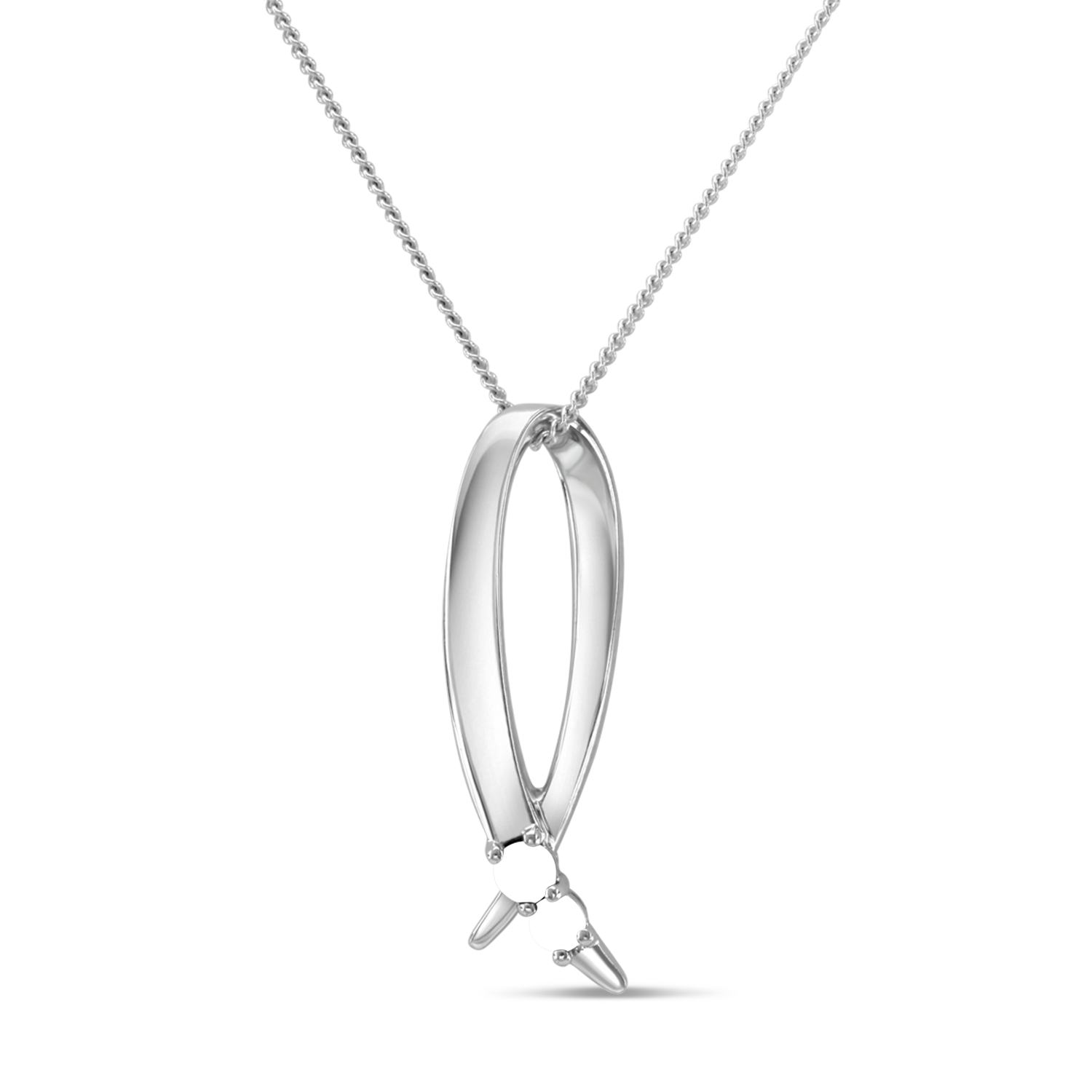 Mother's Birthstone Ribbon Pendant (2-7 Stones) | Peoples Jewellers