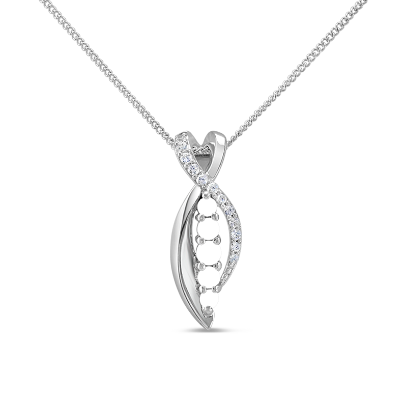 Necklace with 2025 5 birthstones