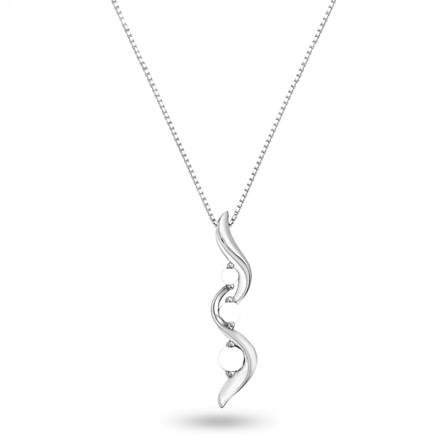Noble Collections 14k White Gold 3-D Iron Pendant